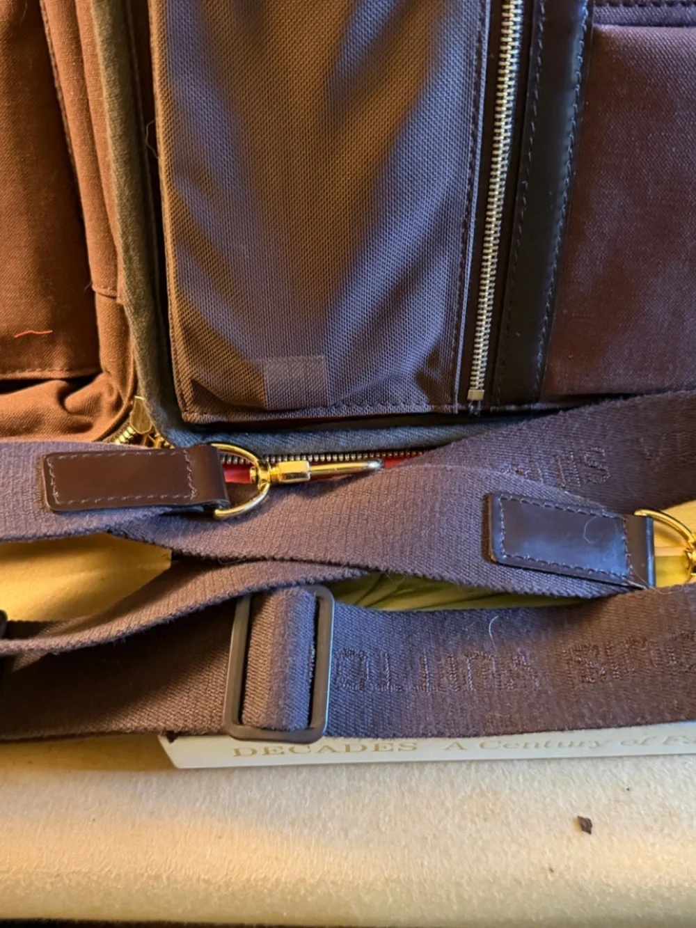 Louis Vuitton Damier Ebene Sabana laptop bag